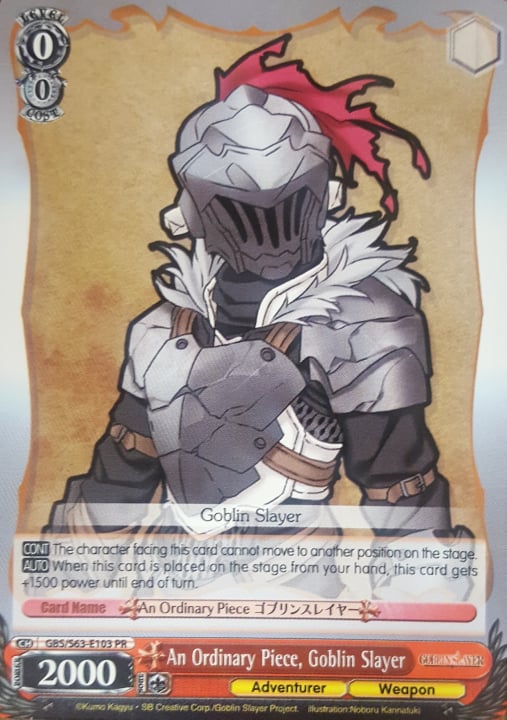 GBS/S63-E103 PR An Ordinary Piece, Goblin Slayer